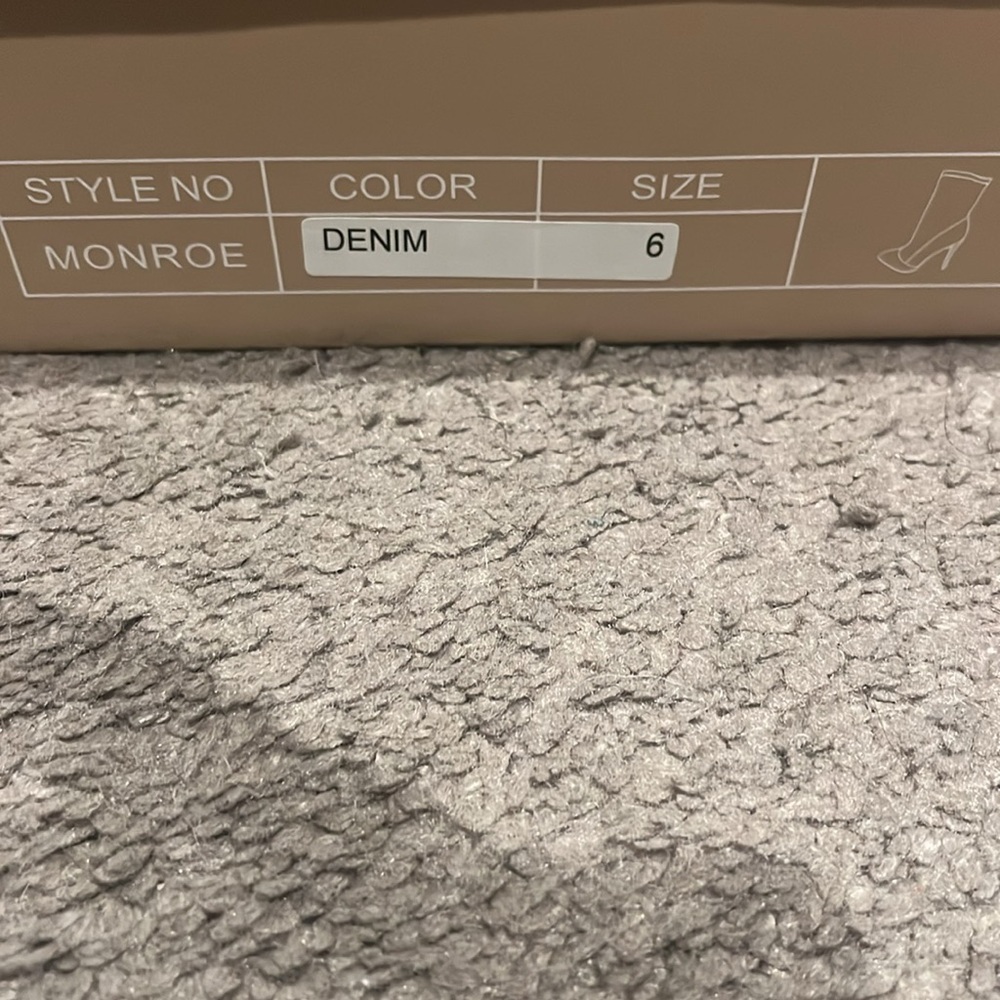JLUXLABEL denim booties - Picture 6 of 6